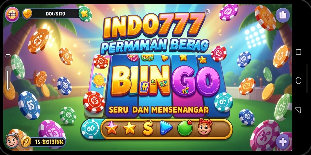 Tampilan gameplay Bingo yang seru dan dinamis di INDO777.