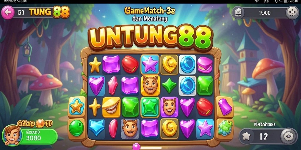 Tampilan gameplay seru dan tantangan di UNTUNG88.
