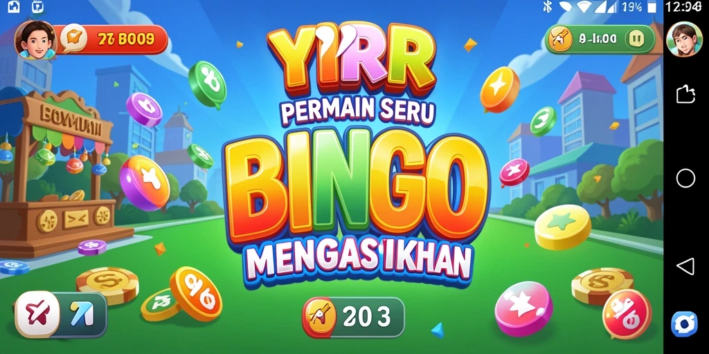 Tampilan gameplay seru dari permainan Bingo YYRR.