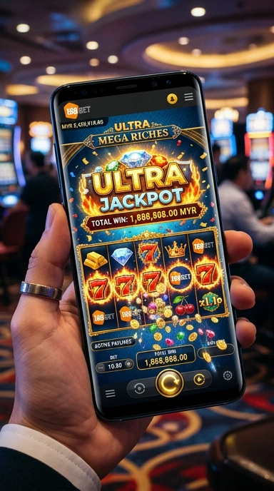 Tampilan antarmuka aplikasi 188bet yang modern dan intuitif.